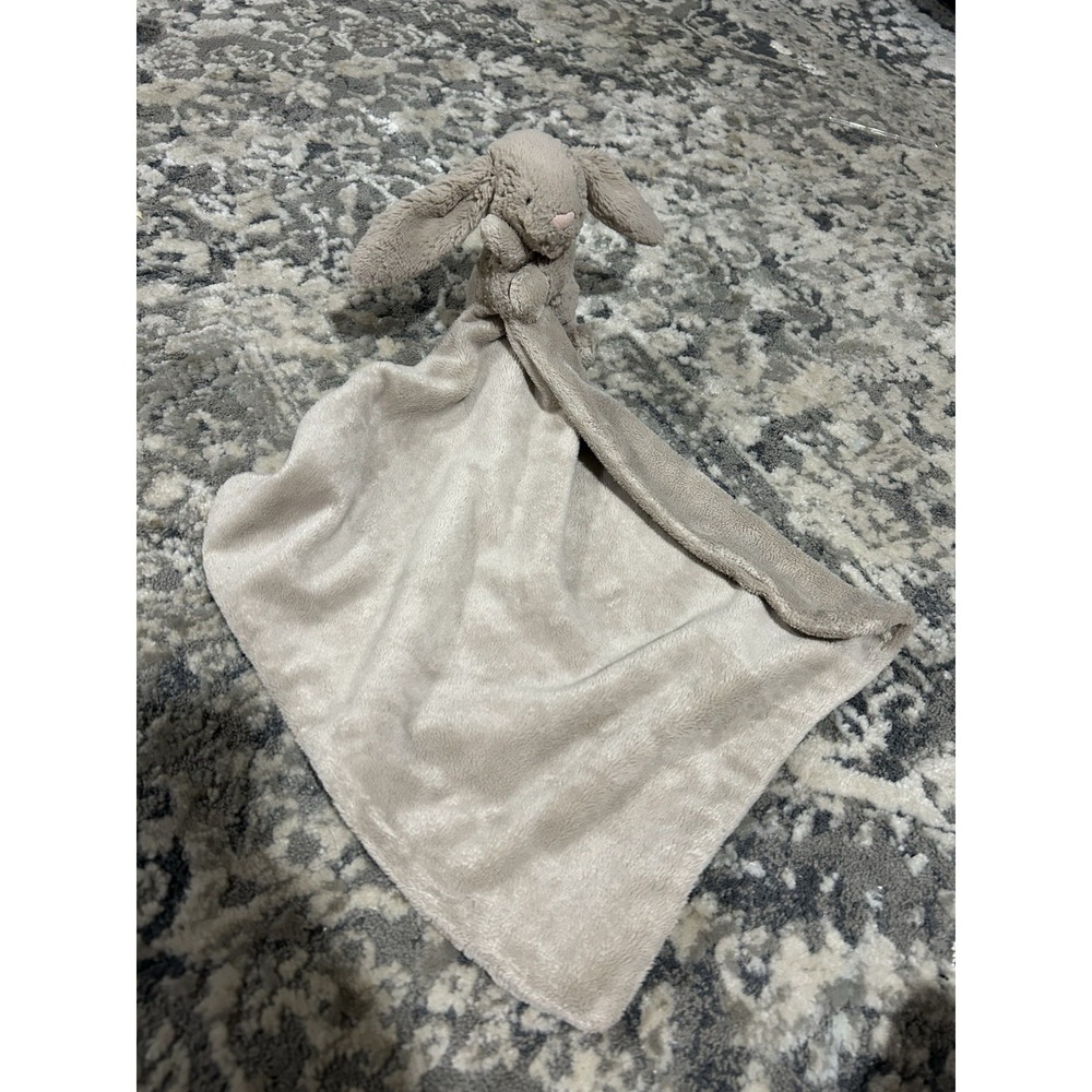 Jellycat Baby Lovey Security‎ Blanket Plush Beige Bashful Bunny,Replacement